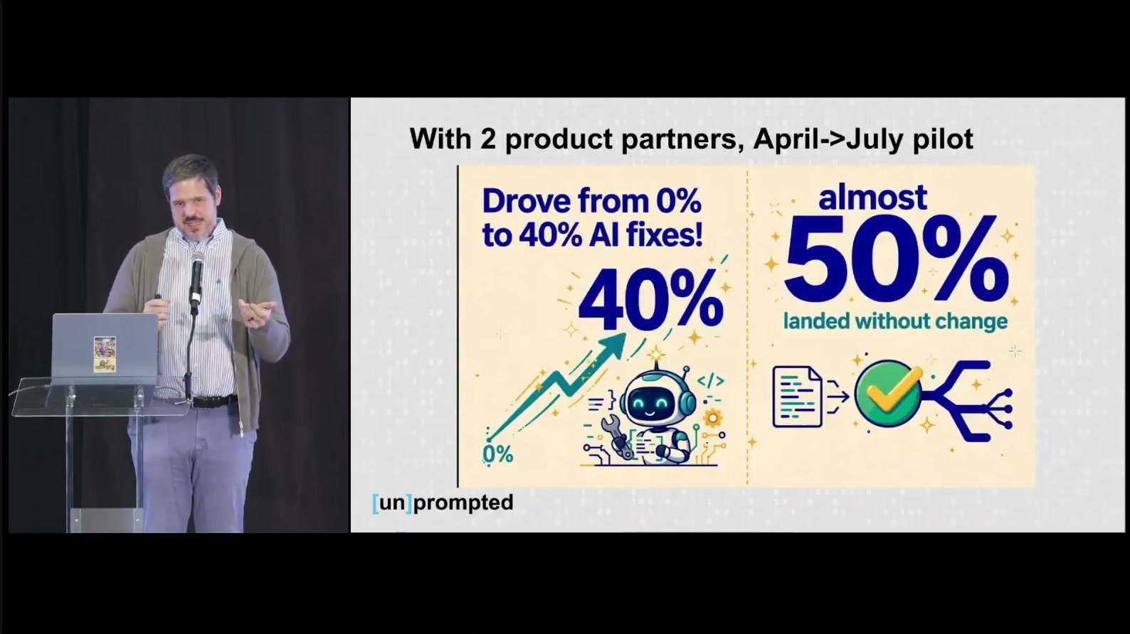 David Molnar: AI fixes rose to 40% of critical vulnerabilities, almost 50% landed unchanged